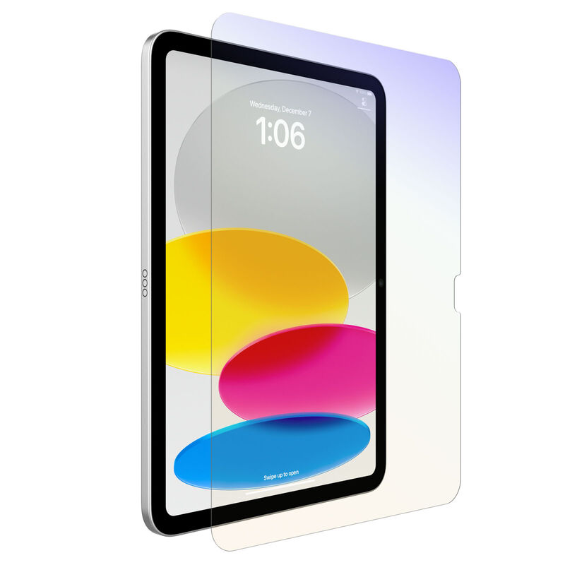 product image 1 - iPad (10e gen) Hoesje OtterBox Kids Blue Light Guard Glass met Antimicrobial Technology