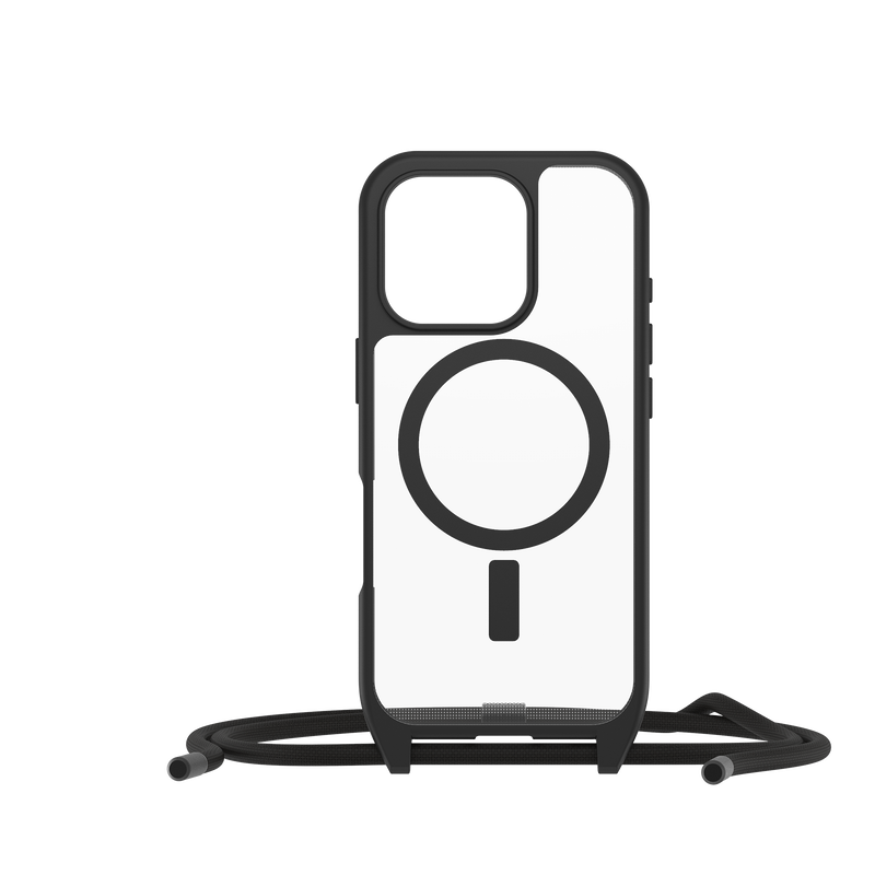product image 1 - iPhone 16 Pro Hoesje met Koord React Series Necklace Magsafe