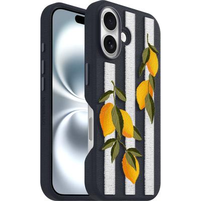iPhone 16 Hoesje | Symmetry Series Cactus Leather Embroidery