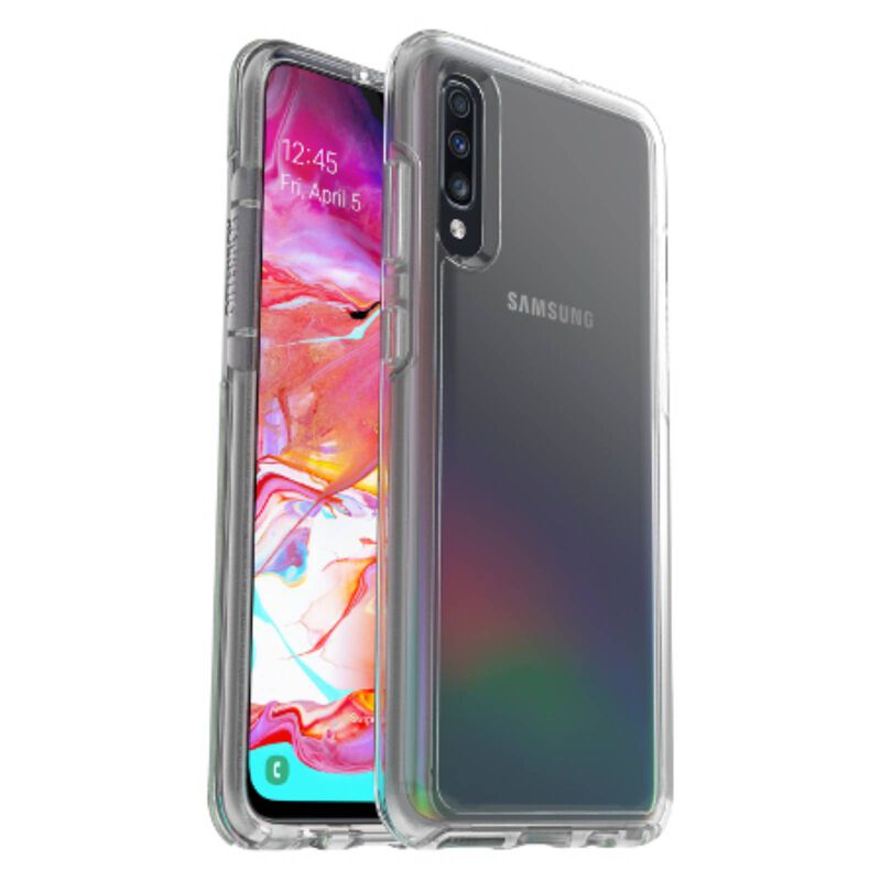 product image 3 - Galaxy A70 Hoesje Symmetry Clear