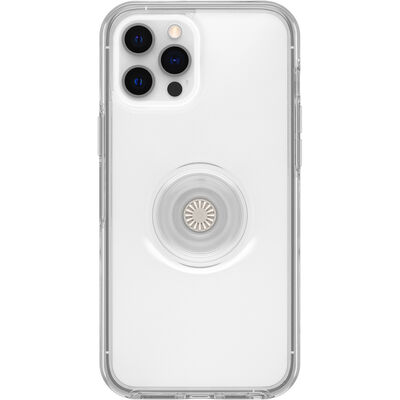 iPhone 12 Pro Max Otter + Pop Symmetry Series Clear Case