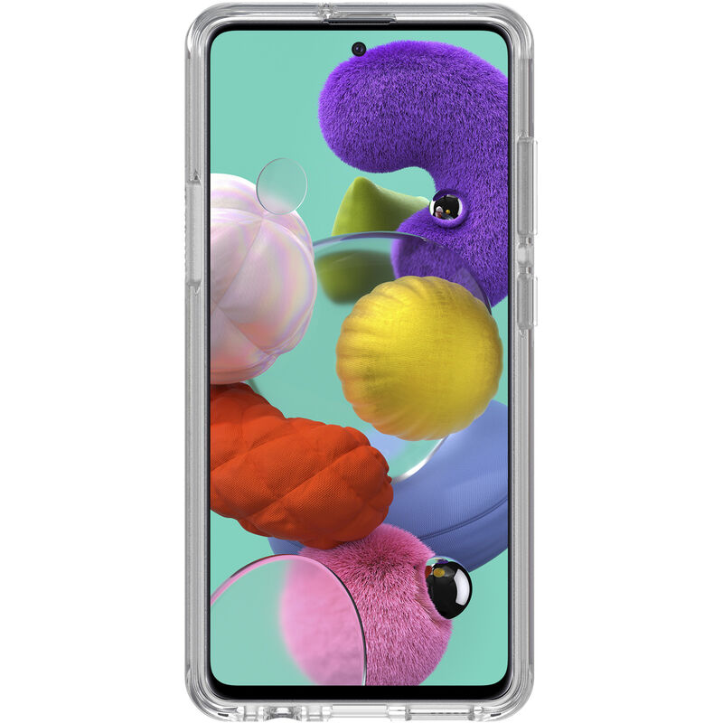 product image 2 - Galaxy A51 Hoesje Symmetry Clear