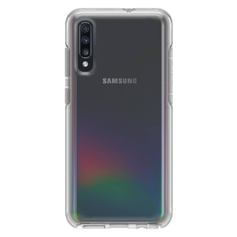 product image 1 - Galaxy A70 Hoesje Symmetry Clear