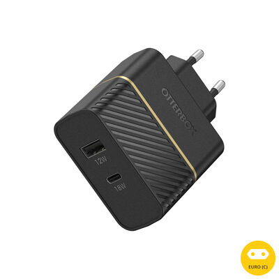 USB-A + USB-C-wandlader - Premium