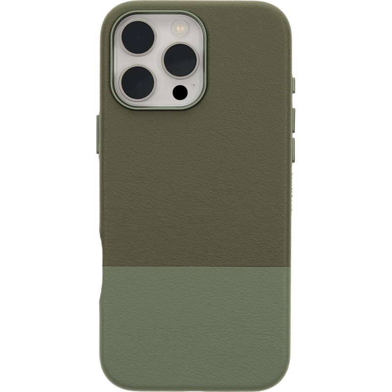 product image 2 - iPhone 16 Pro Max Hoesje Statement Series Cactus Leather voor MagSafe