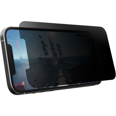iPhone 12 Pro Max screenprotector | Gaming Glass Privacy Guard