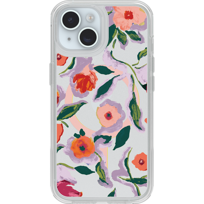 iPhone 16e/15/14/13 Hoesje | Symmetry Series Clear voor MagSafe Confetti of Blossoms
