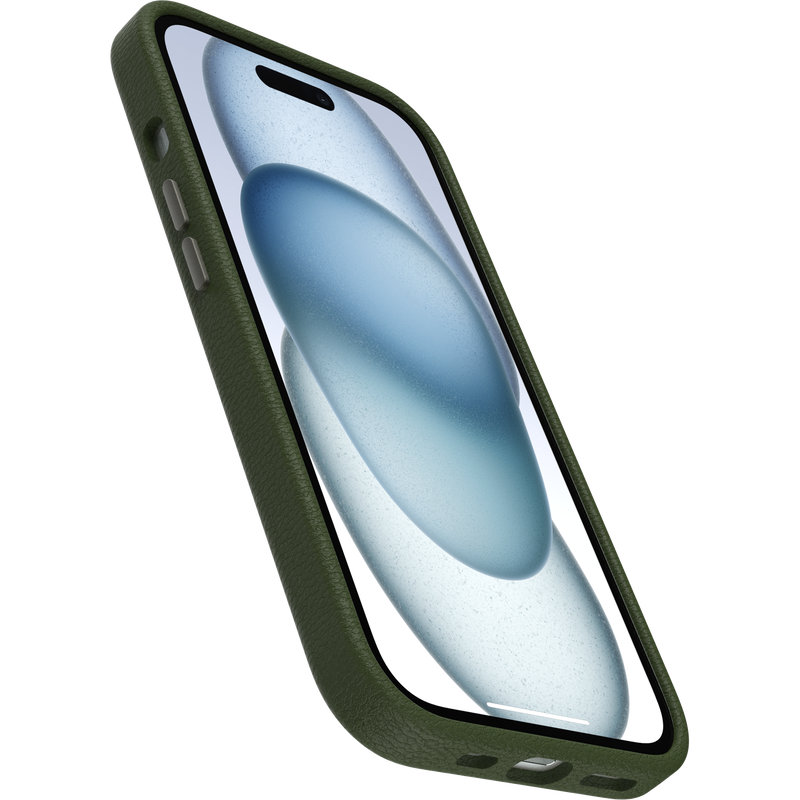 product image 3 - iPhone 15 Hoesje Symmetry Series Cactus Leather voor MagSafe