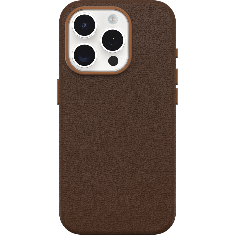 product image 2 - iPhone 15 Pro Hoesje Symmetry Series Cactus Leather voor MagSafe
