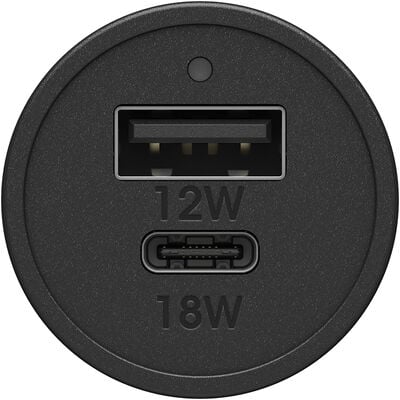USB-A + USB-C-autolader 30W