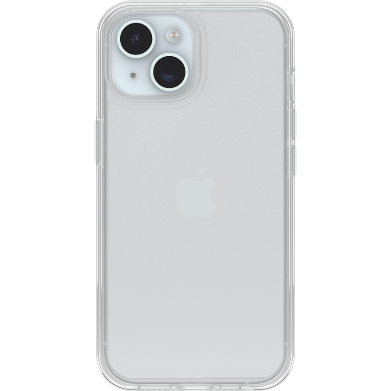 product image 1 - iPhone 15, iPhone 14 en iPhone 13 Hoesje Symmetry Series Clear