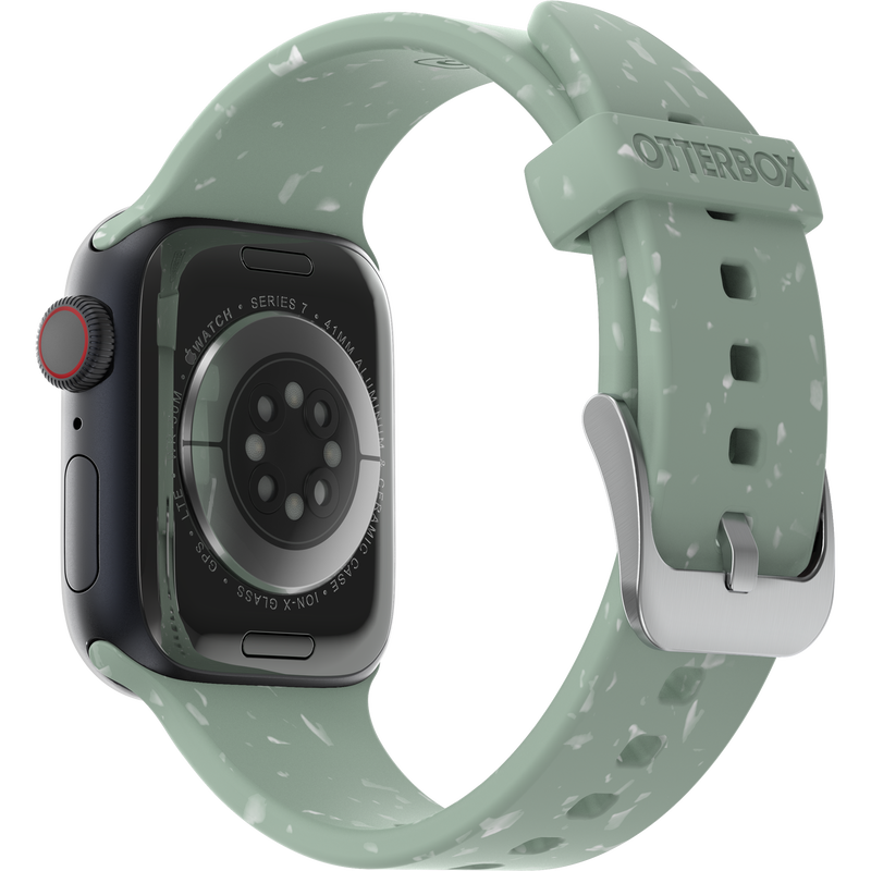 Green Apple Watch wristband that leaves less for the landfill