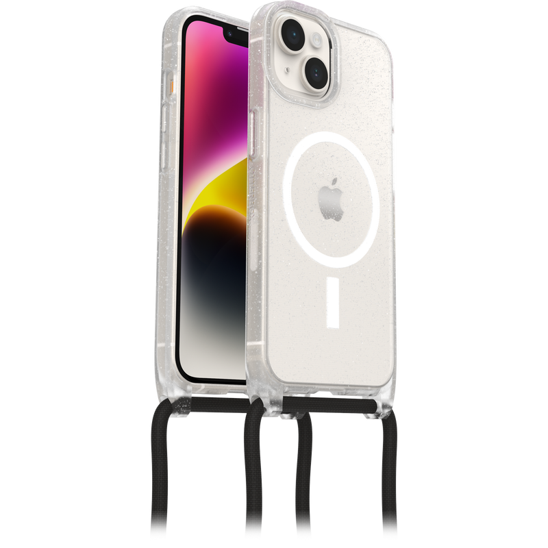 product image 5 - iPhone 16e en iPhone 14 Hoesje met Koord React Series Necklace MagSafe