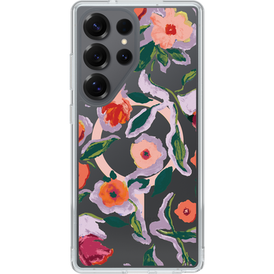 Galaxy S25 Ultra Funda | Symmetry Series Clear para Magnets Confetti of Blossoms