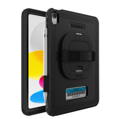 iPad 10e gen Hoesje | Defender Series Kickstand met Handstrap
