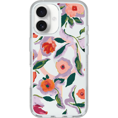 Coque iPhone 16 | Symmetry Series Clear pour MagSafe Confetti of Blossoms