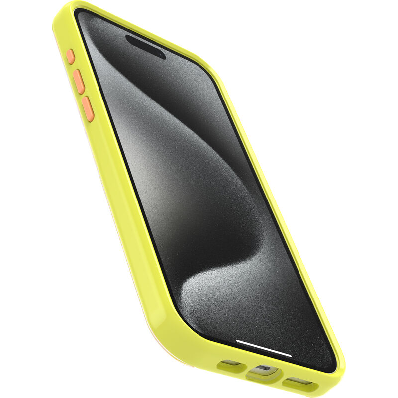 product image 4 - iPhone 15 Pro Max Hoesje Symmetry Series Clear voor MagSafe Fluttering Flora