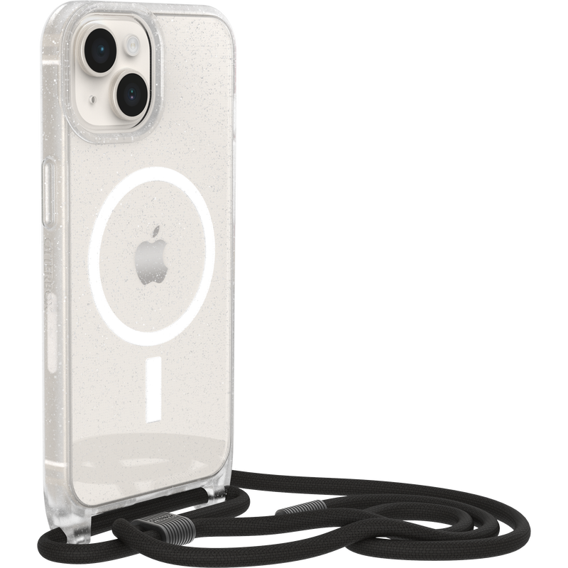 product image 3 - iPhone 16e en iPhone 14 Hoesje met Koord React Series Necklace MagSafe