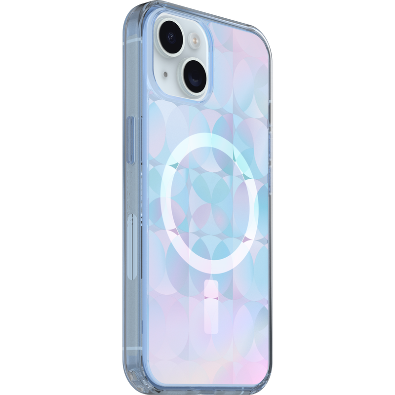 product image 3 - Coque iPhone 16e et iPhone 15/14/13 Symmetry Series Clear pour MagSafe