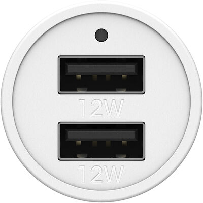 Dubbele poort USB-A-autolader