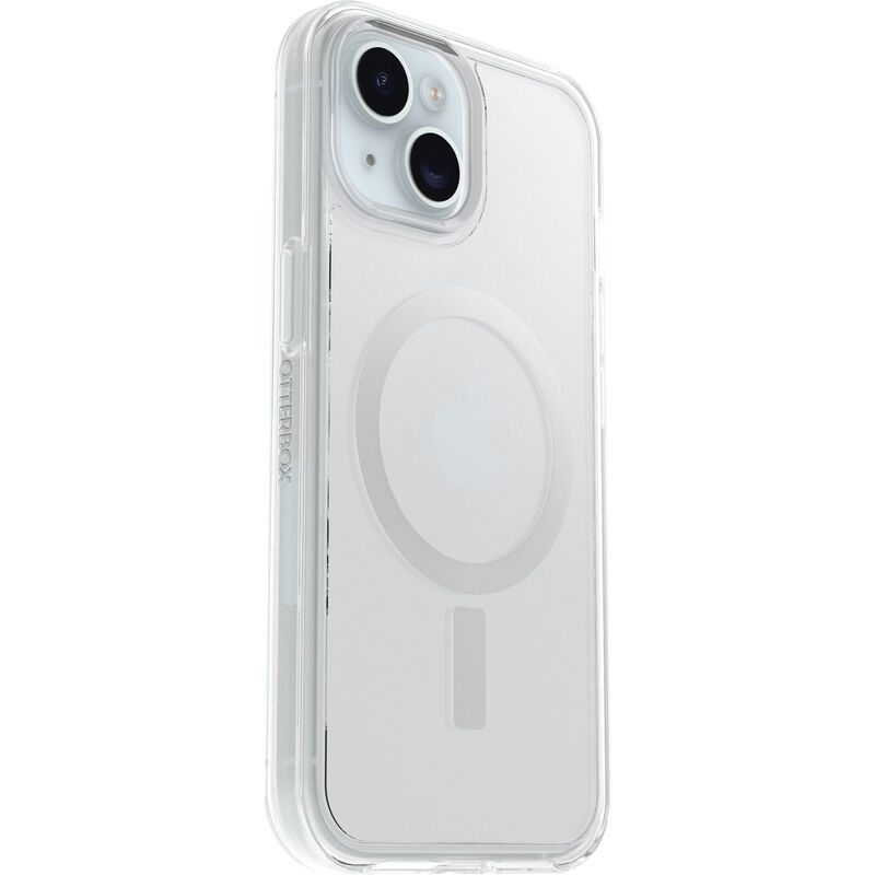 product image 4 - iPhone 16e en iPhone 15/14/13 Hoesje Symmetry Series Clear voor MagSafe