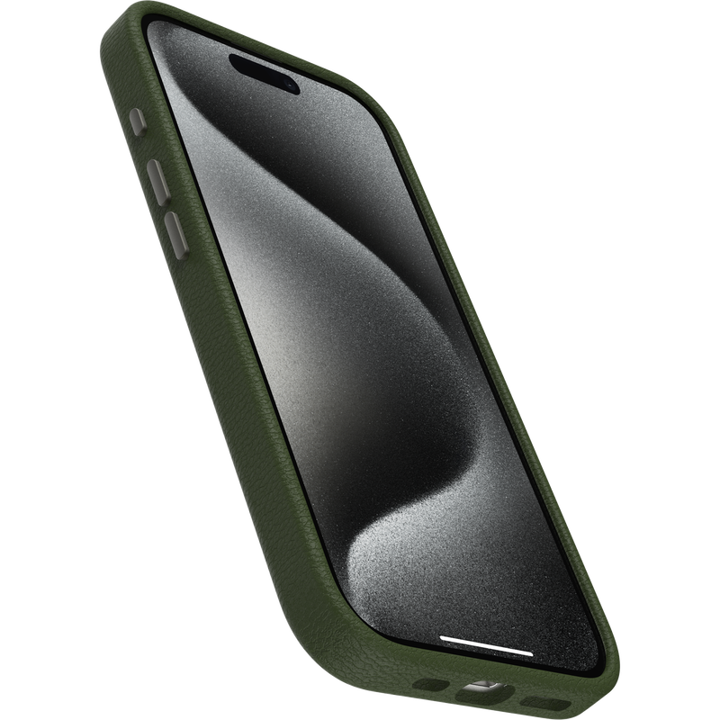 product image 3 - iPhone 15 Pro Hoesje Symmetry Series Cactus Leather voor MagSafe