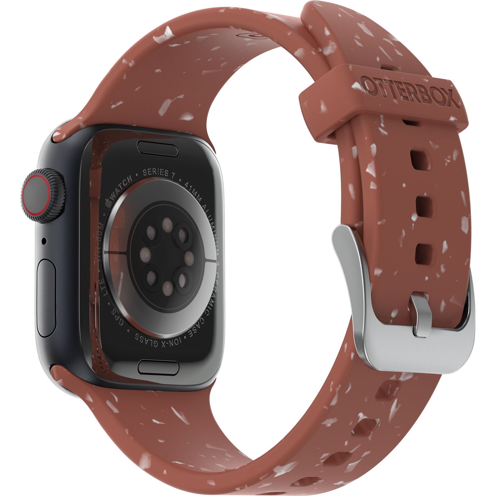Red apple store watch band