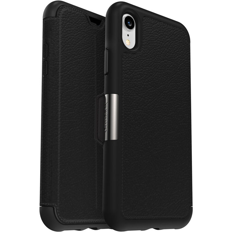 klinker Noordoosten monteren iPhone XR leren hoesje | OtterBox Strada-serie Folio