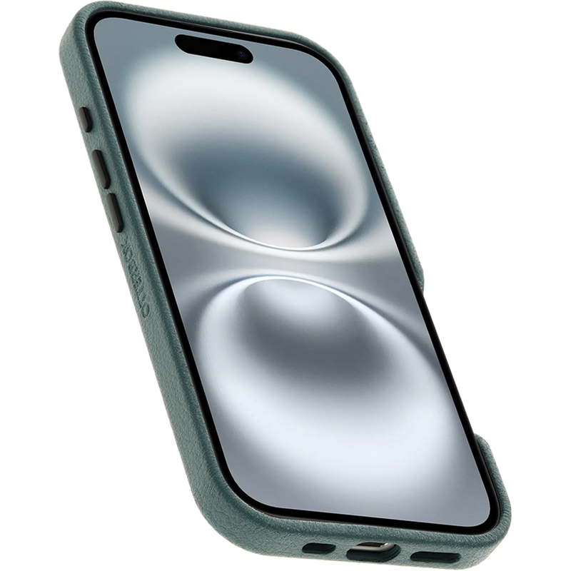 product image 4 - iPhone 16 Hoesje Symmetry Series Cactus Leather voor MagSafe