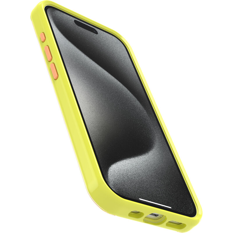 product image 4 - iPhone 15 Pro Hoesje Symmetry Series Clear voor MagSafe Fluttering Flora