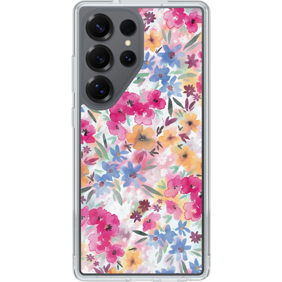 Galaxy S25 Ultra Hülle | Symmetry Series Clear für Magnets Confetti of Blossoms