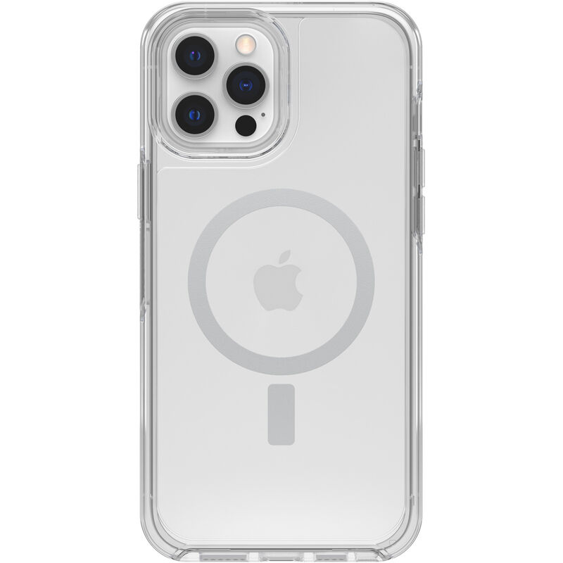 product image 1 - iPhone 12 Pro Max Hoesje Symmetry Series Clear met MagSafe