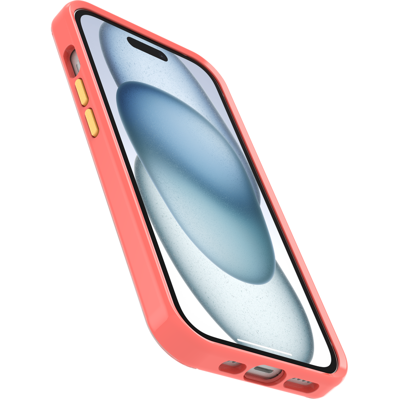 product image 4 - iPhone 16e en iPhone 15/14/13 Hoesje Symmetry Series Clear voor MagSafe Fluttering Flora
