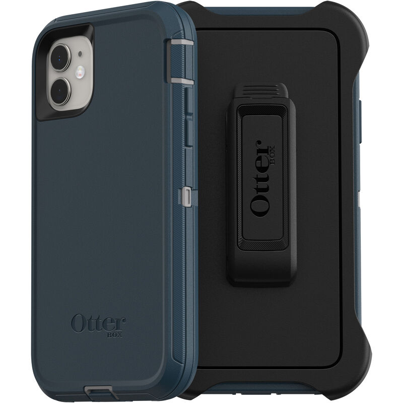 kiem bidden theorie iPhone 11 beschermende hoesje | OtterBox Defender-serie schermloze editie  hoesje