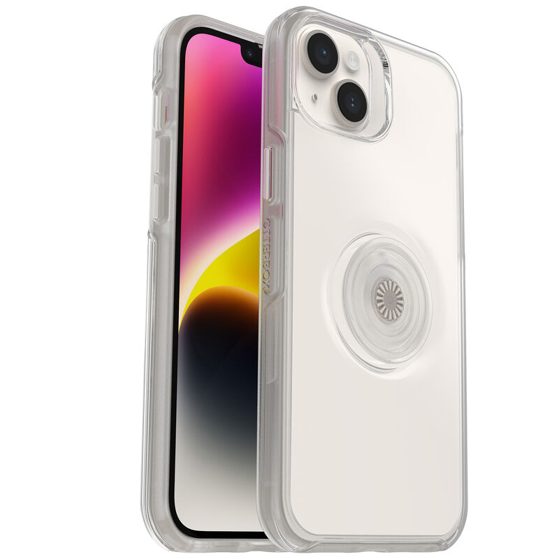 product image 1 - iPhone 14 Plus  Hoesje Otter + Pop Symmetry Clear Series