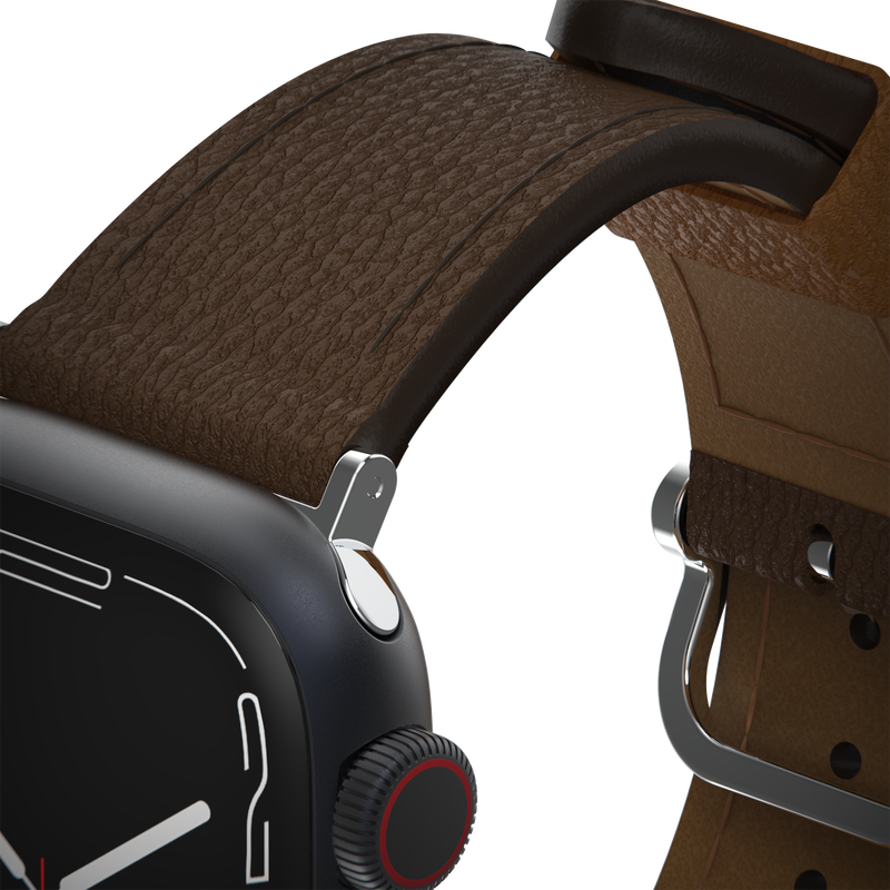 product image 2 - Apple Watch Band 44/45/46mm Symmetry Cactus Leather Watch Band