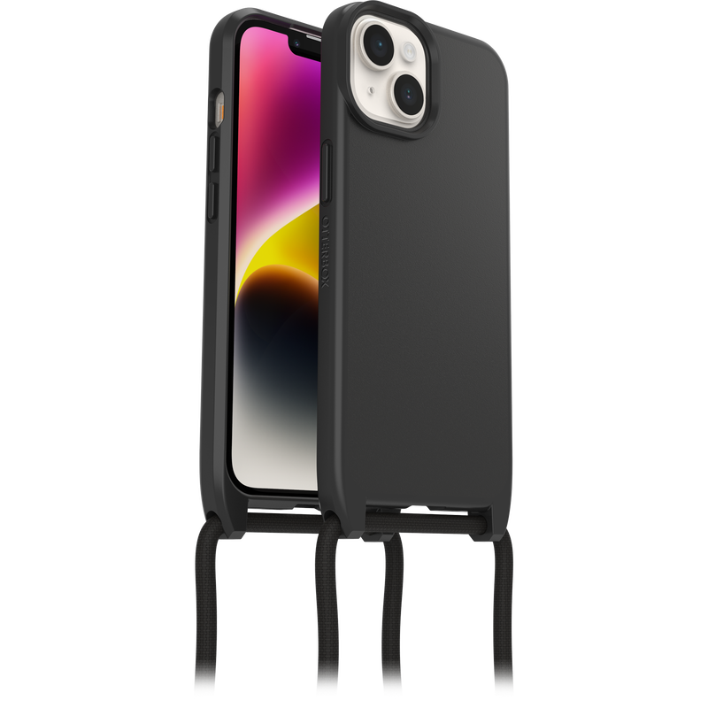 product image 5 - iPhone 16e en iPhone 14 Hoesje met Koord React Series Necklace MagSafe