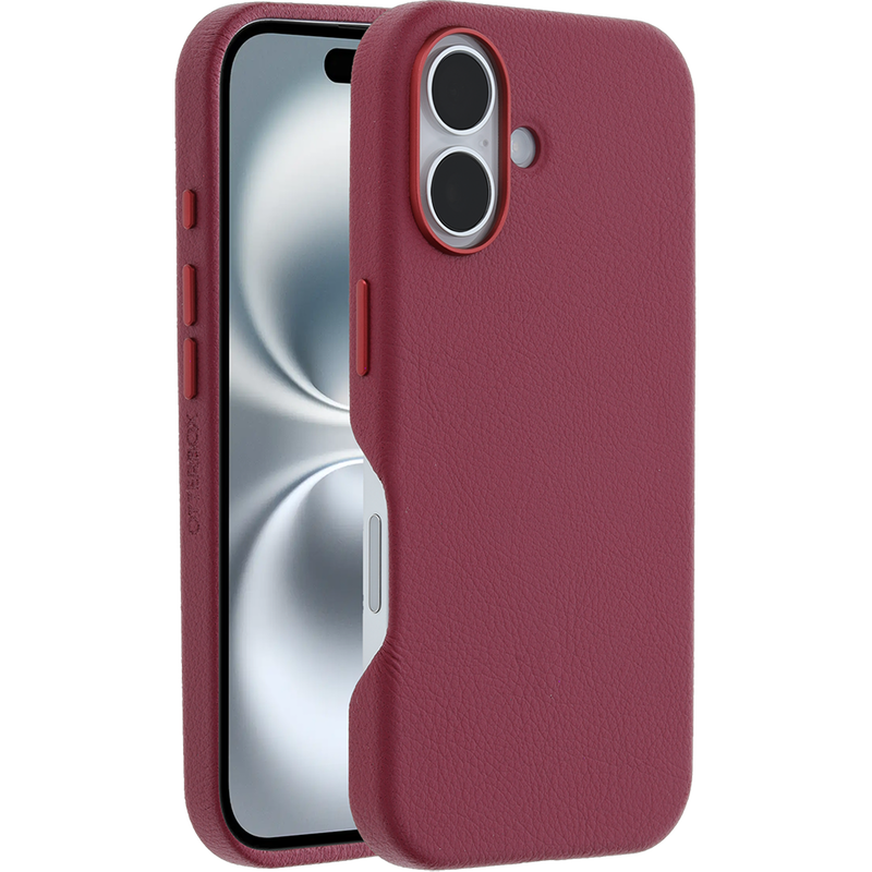product image 1 - iPhone 16 Hoesje Symmetry Series Cactus Leather voor MagSafe