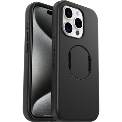 iPhone 15 Pro Coque | OtterBox OtterGrip Symmetry Series Series pour MagSafe