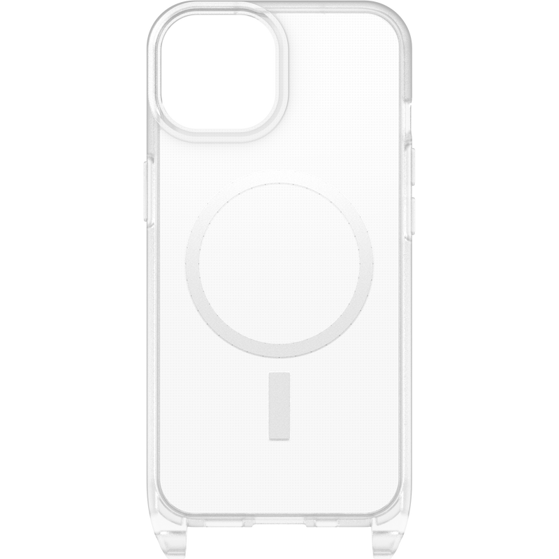 product image 2 - iPhone 16e en iPhone 14 Hoesje met Koord React Series Necklace MagSafe