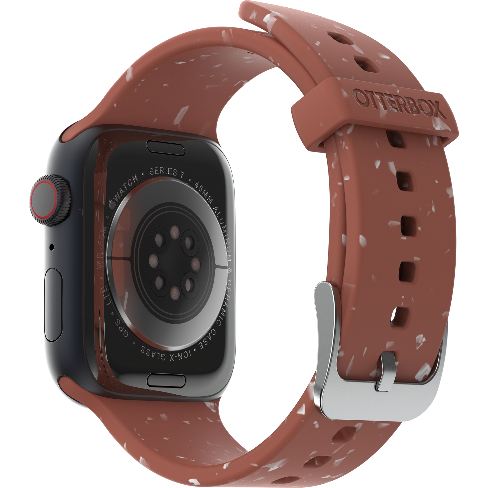 Red apple watch band series 5 outlet
